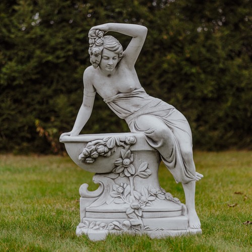 Jardinière femme statue - , bac