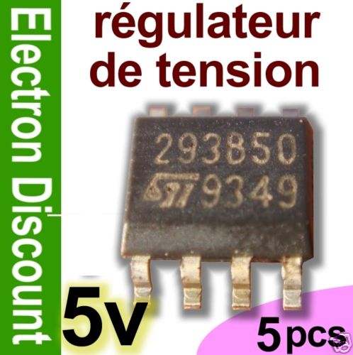 Régulateur tension v - de,