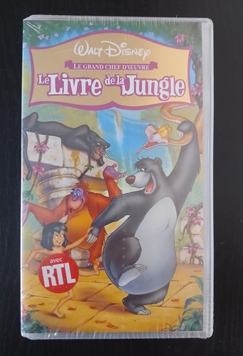 Cassette vhs walt disney le - cassette, "le