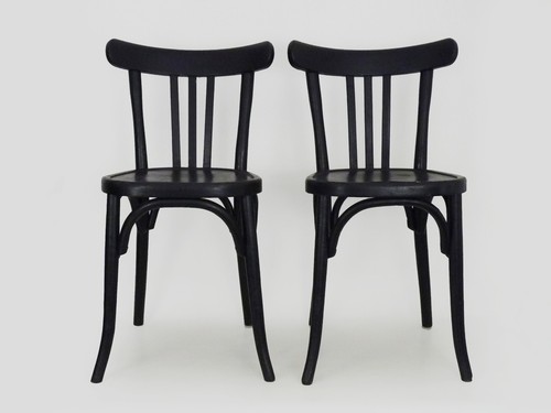 Paire chaises bistrot - de,