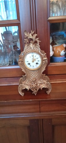 Cartel horloge bronze - , ad