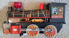 ? Antique 1875 Pioneer Canvas and Plastic Train - Need Restored