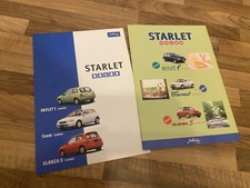 Toyota Starlet Glanza S & Reflet etc 98spec Brochure Ep91 