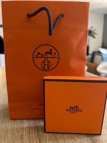Sachet boite vide hermès - boite,