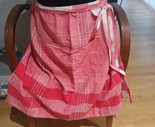 Linge recyclé tablier coton - linge,