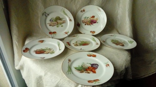 Assiettes dessert en - 6,