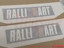 MITSUBISHI LANCER EVO6 CP9A Genuine Front Bumper TME "RALLIART" Decal Set OEM