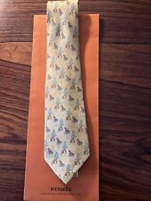 Cravate Hermes 100% soie avec