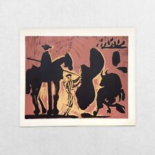 Pablo Picasso Linogravures Avant Pique 1962 Published Cercle D'Art Linocut Boeck