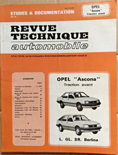 Revue Technique OPEL ASCONA L