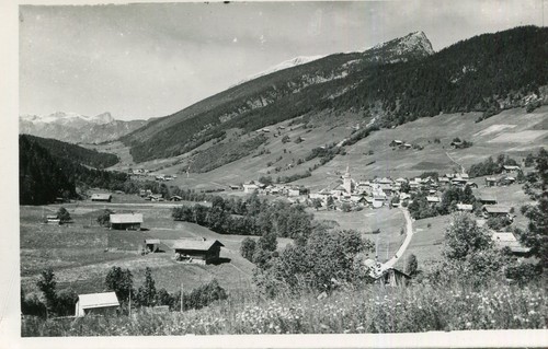 Carte grand bornand vue - bornand,