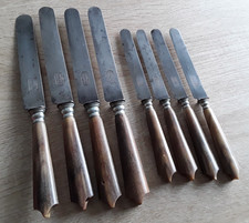 8 Anciens Couteaux lame acier
