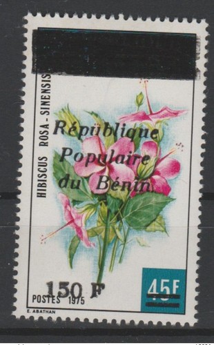 Bénin 1986 437 fleur - mi.,
