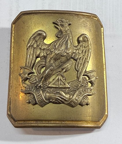 Militaria plaque baudrier - plaque, de
