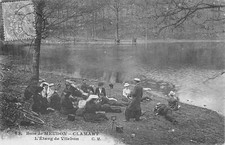 CPA 92 BOIS DE MEUDON CLAMART ETANG DE VILLEBON