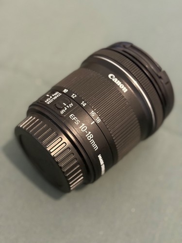 Objectif canon 18mm grand - 10-18mm,