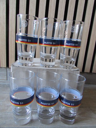 Lot verres pastis - 6,