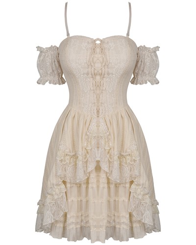 Robe mini steampunk - robe, en