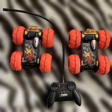 Lot de 2 voitures RC X7, télécommande filaire