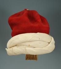 CHÉCHIA DE ZOUAVE DE LA GARDE, SECOND EMPIRE.