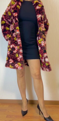Manteau fausse fourrure - manteau,
