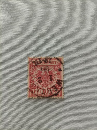 Timbre allemand rare - , 1900