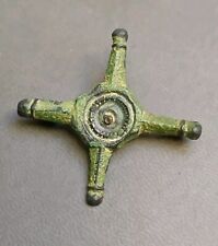 Magnifique Petite Fibule Romaine Antique forme rare 