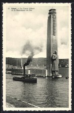 CPA Liège, Le Canal Albert et
