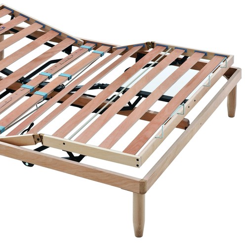 Sommier lattes bois - sommier, en