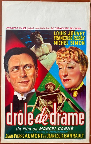 Affiche belge drole - belge, drame