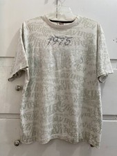 AVIREX Y2K T-Shirt Since 1975 All Over Print And Eagle Men's Size XL