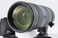 Nikon AF-S 70-200mm f/2.8 E FL ED VR Lens + Hood Near Mint #24116E