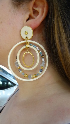 Boucles oreilles créoles xl - boucles,