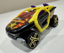 Hotwheels 2001 Moto Crossed Police Car Black Diecast Loose