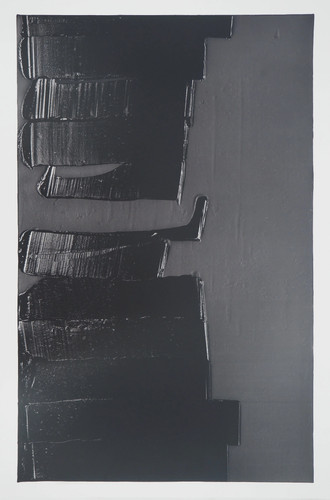 Pierre soulages peinture 4 - :,