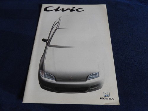 Catalogue honda civic 1993 - honda, eg
