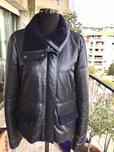 Superbe blouson cuir agneau - superbe,