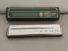 Harmonica droit vintage, HOHNER ECHO 2309/32 tonalité C, avec sa boîte d'origine