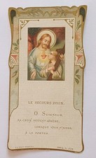 Ancienne image pieuse "Le