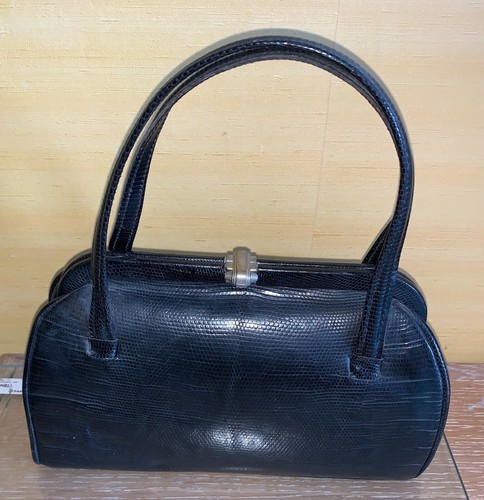 Sac main vintage lézard - vintage,