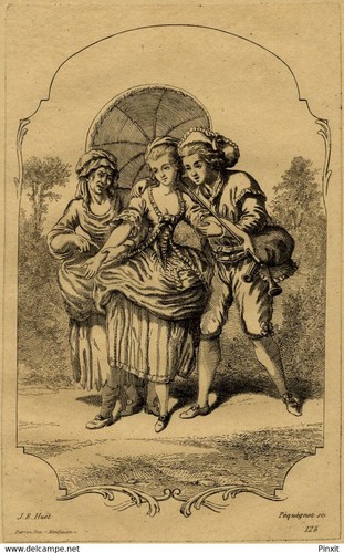Rococo jean baptiste huet - jean,