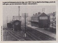1981 -- LA GARE DE KINKEMPOIS CIRCA 1930 3F154