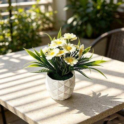 Plante artificielle artisanale