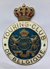 Belgium Touring Club De Belgique Classic Car Badge