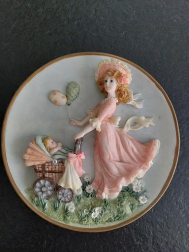 Ancienne assiette bapteme - ancienne, ou