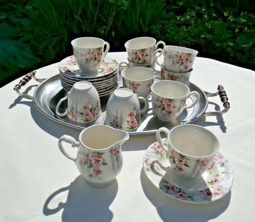 Service café porcelaine - café,