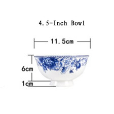 Bol Porcelaine Chinoise Bleu