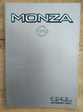 OPEL MONZA 1983  BROCHURE 34
