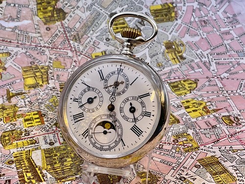 Montre poche calendrier - de,