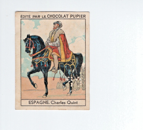 Chromo espagne charles quint - charles,